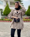 بارونی دو جیب سارا کد 3031