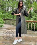بارونی بلند آستر دار آناشید کد 3092