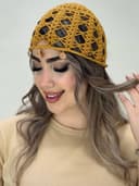 کلاه قلاب بافی رویا کد 3101
