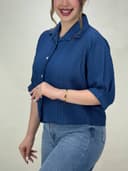 شومیز باکسی ملیکا کد 3156