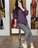 شومیز موهر وارداتی ندا کد 3043